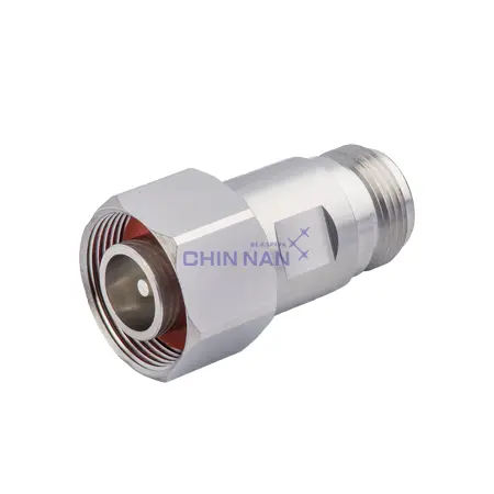 Mini DIN Connectors Straight 4.1/9.5 Plug to N Jack Adapter