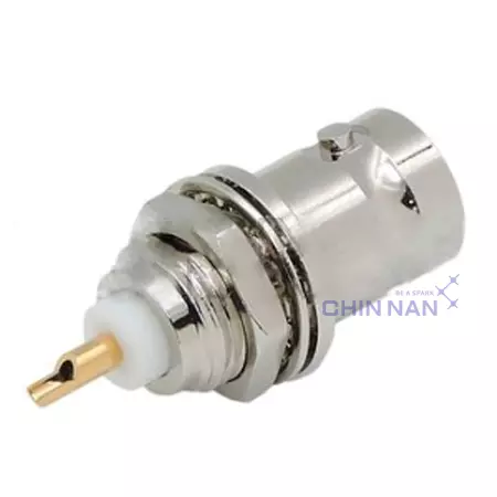 BNC Straight Bulkhead Jack Receptacle