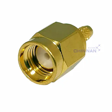 SMA Straight Plug Crimp for RG174, RG316, RG188, LMR100A Cable