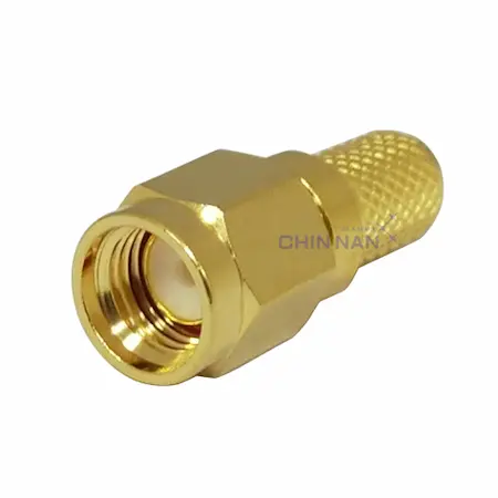 SMA Straight Plug Crimp for LMR240 Cable