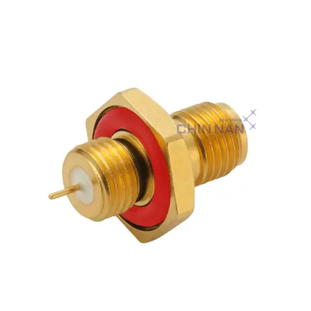 Sealed Connectors SMA Straight Jack Receptacle(Front Mount)