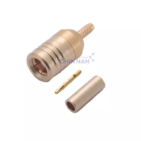 SMB Straight Plug Crimp for RG178U Cable