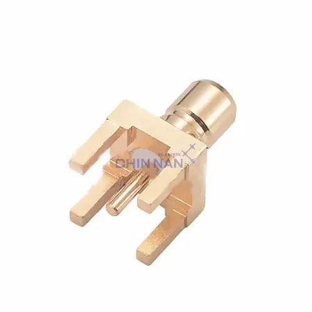 SMB Straight PCB Mount Jack Receptacle