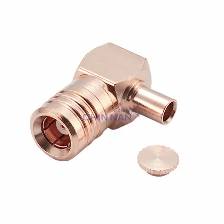 SMB Right Angle Plug Solder for RG405U Cable