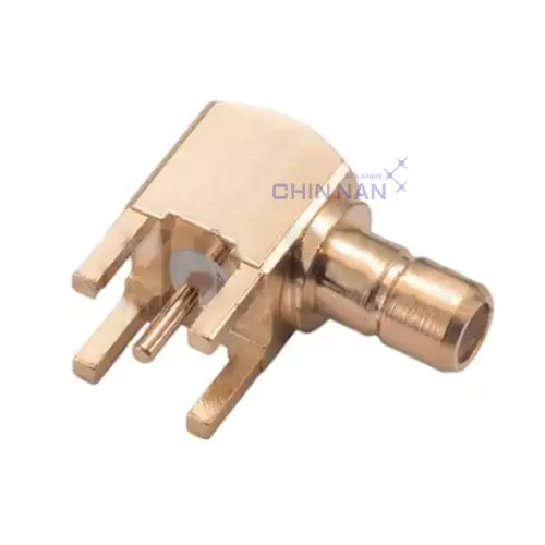 SMB Right Angle PCB Mount Jack Receptacle
