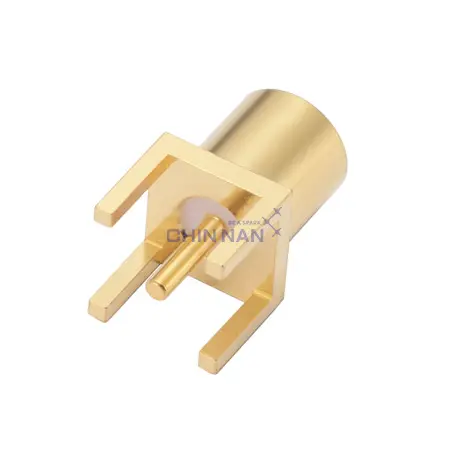 MCX Straight PCB Mount Jack Receptacle