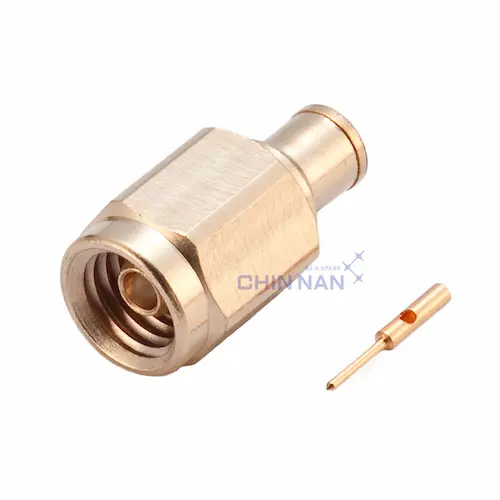 Anti-Vibration Straight MMCX Plug Solder for UT.047" cable
