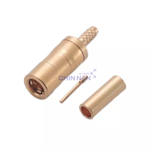 SSMB Straight Plug Crimp for RG 178U Cable