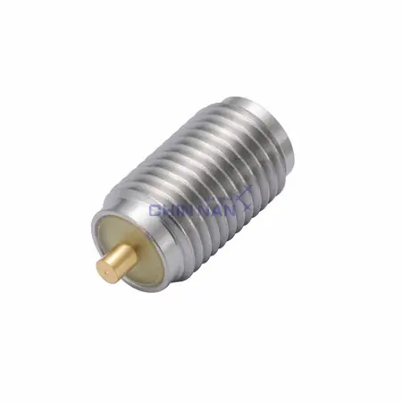 SMA 27G Straight Feedthrough Jack Receptacle(probe contact)